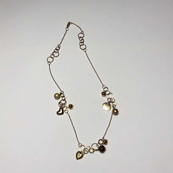 🐷 Gold Toned Charm Necklace - Picture 8 of 8